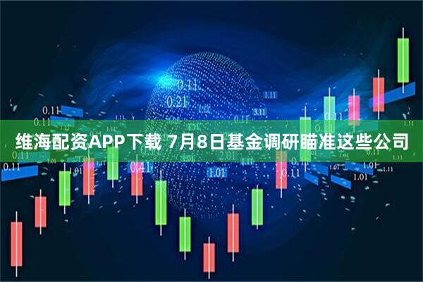 维海配资APP下载 7月8日基金调研瞄准这些公司