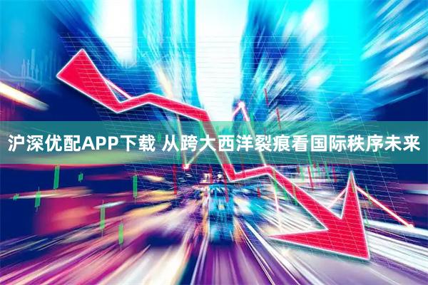 沪深优配APP下载 从跨大西洋裂痕看国际秩序未来